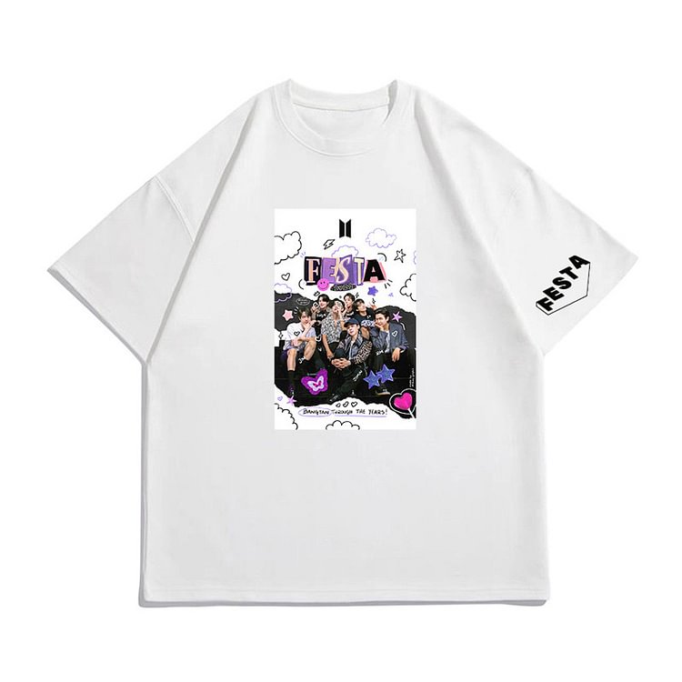 BTS 9th Festa Creative Design T-shirt