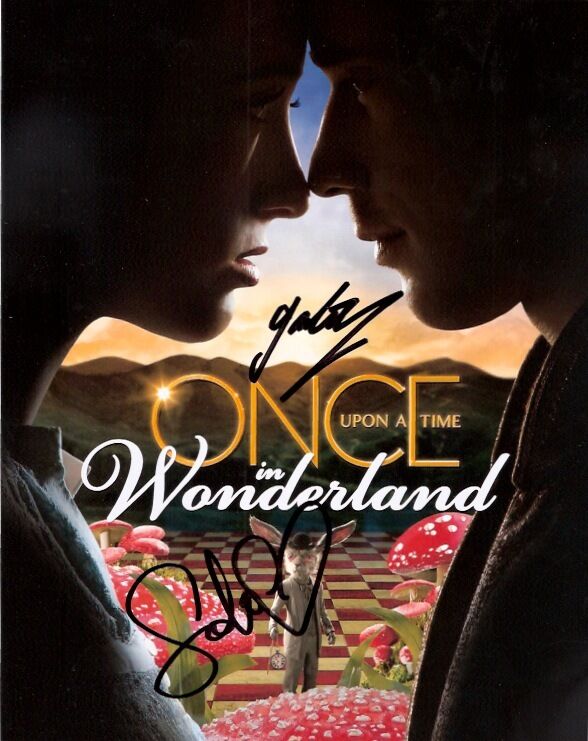 Once Wonderland Peter Gadiot Sophie Lowe Autographed Signed 8x10 Photo Poster painting COA