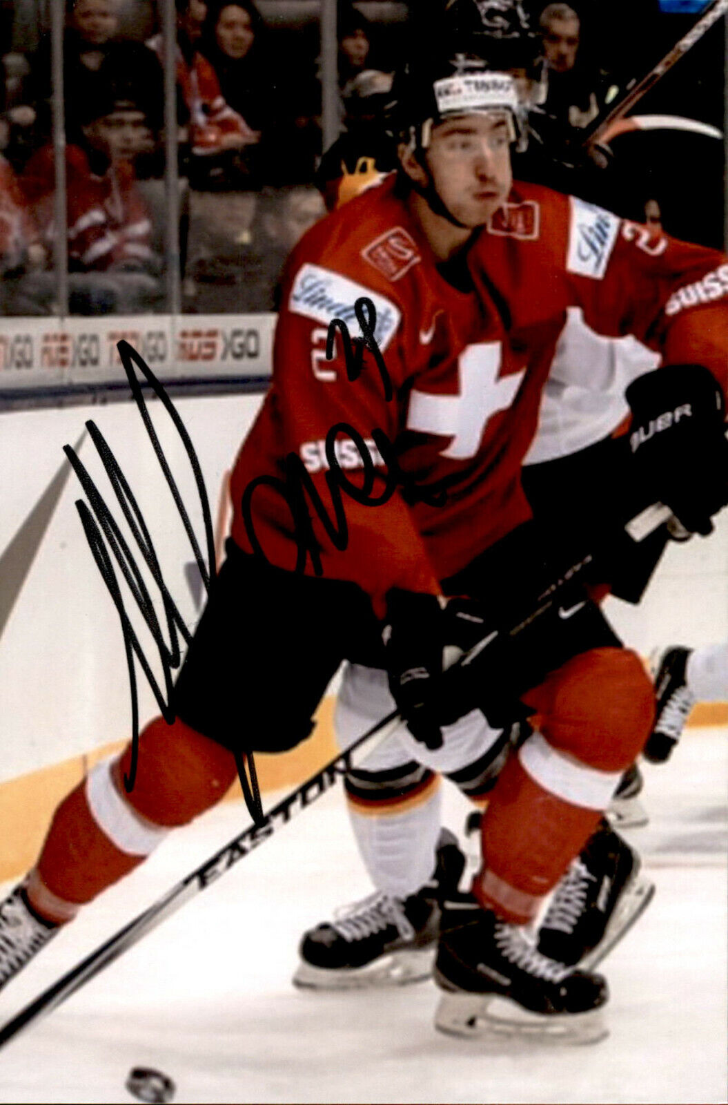 Michael Fora SIGNED 4x6 Photo Poster painting KAMLOOPS BLAZERS / SWITZERLAND