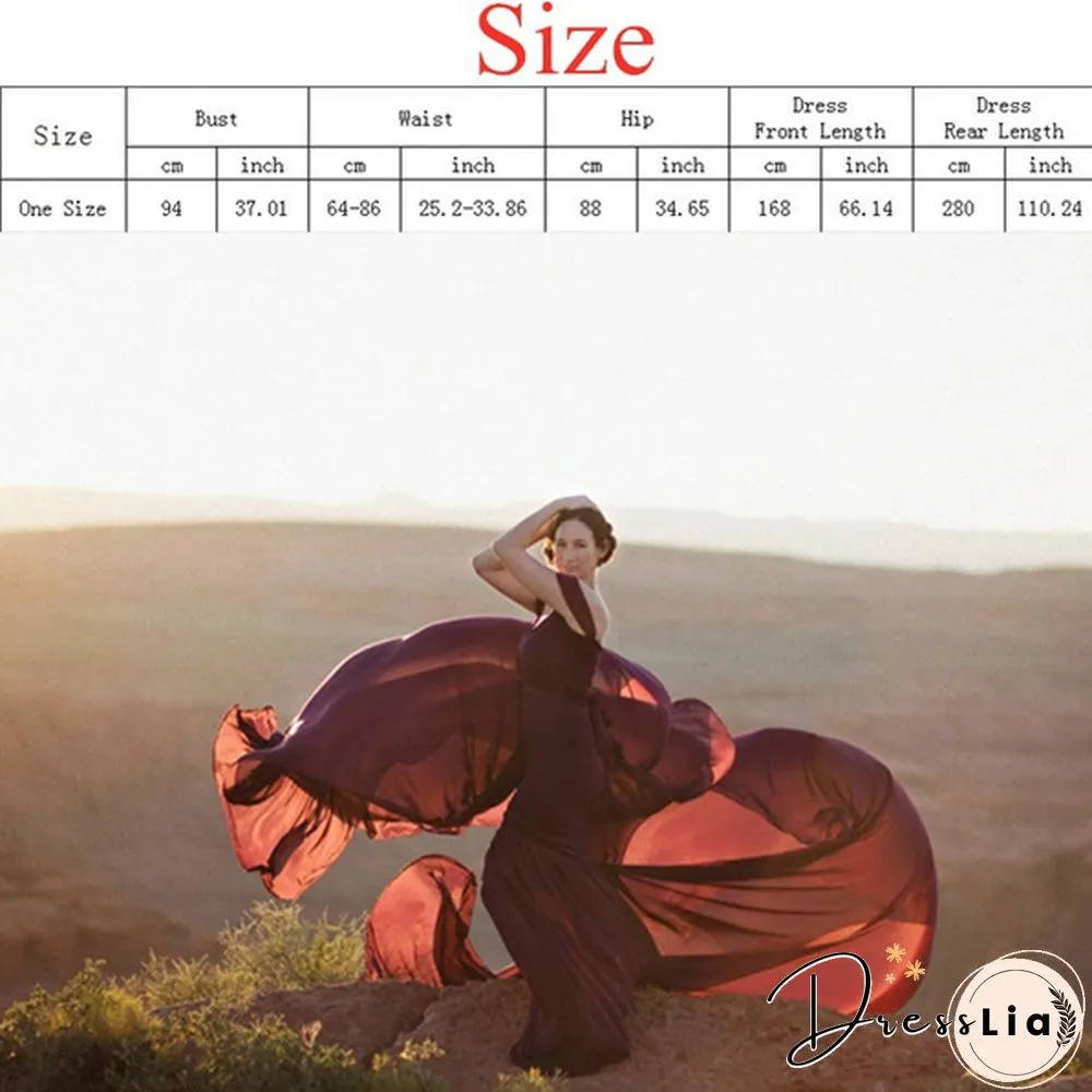 Maternity Maxi Dress-Pregnant Women Photography Off Shoulder Pregnancy Gown-For Photo