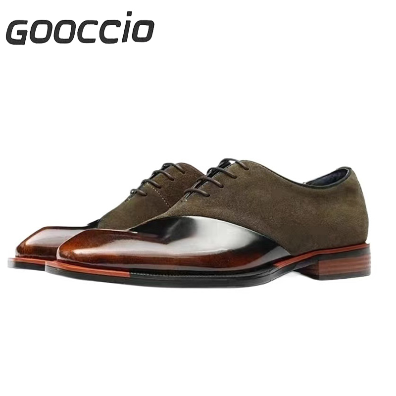 GD180 Cowhide Dress Shoes/Oxford Shoes For Men GOOCCIO   