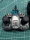 ESP32 smart remote control car with OLED display and supports Bluetooth 4G remote control