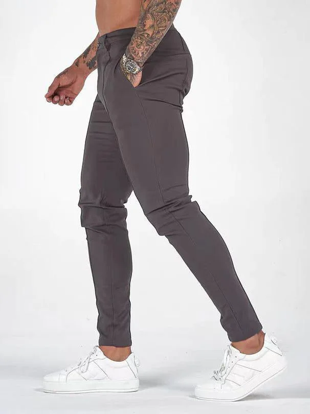 Men's Outdoor Slim Long Straight Leg Pants