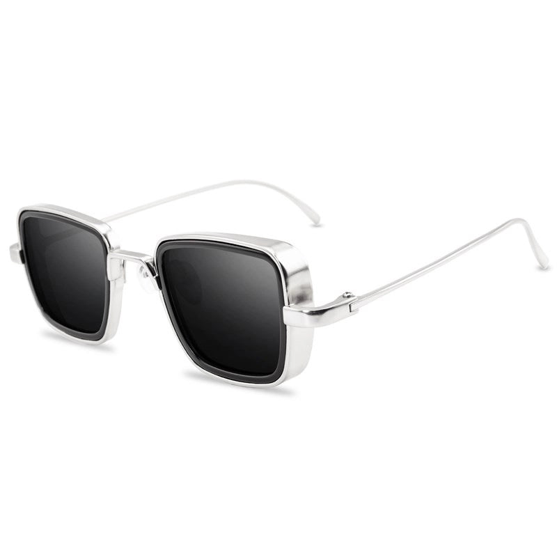 Classic Style Streetwear Square Ac Square Full Frame Men’s Sunglasses