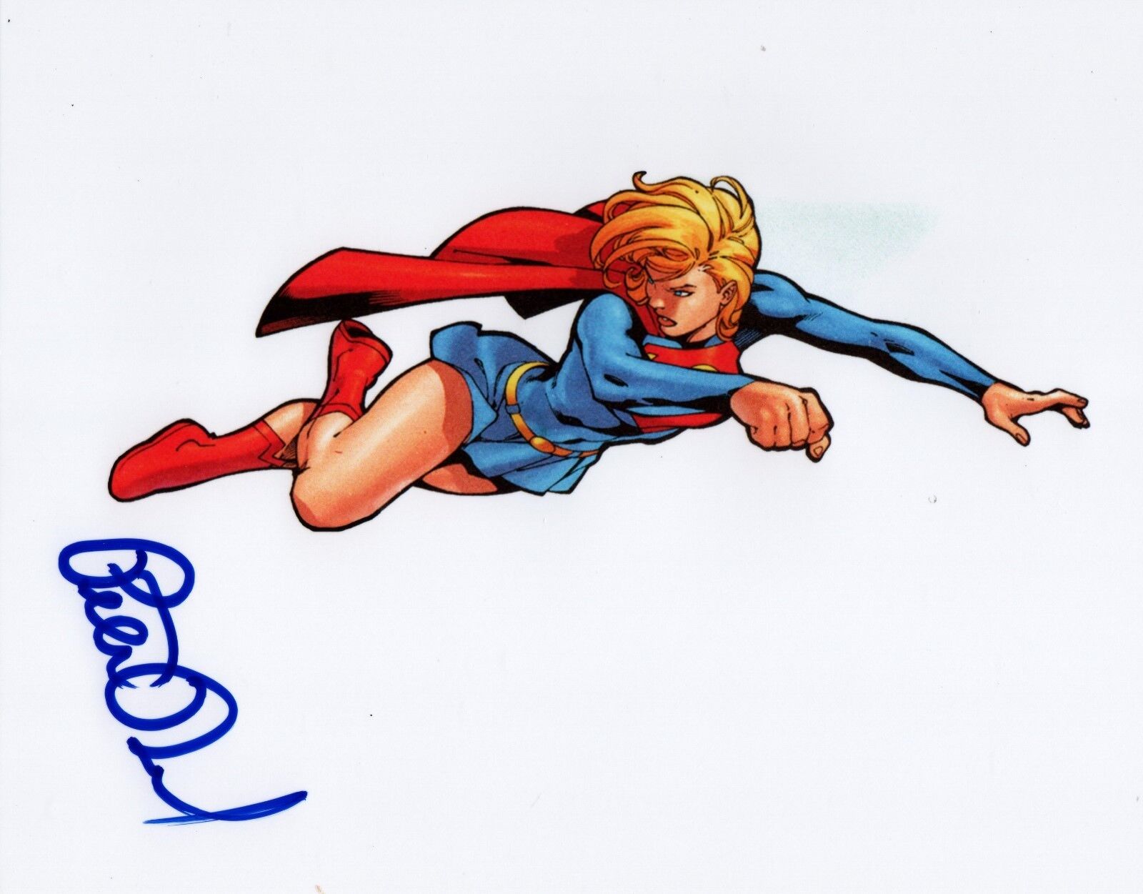 Peter David REAL hand SIGNED 8x10 Photo Poster painting #3 COA Author Supergirl Linda Danvers