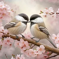 Love Birds - Diamond Painting