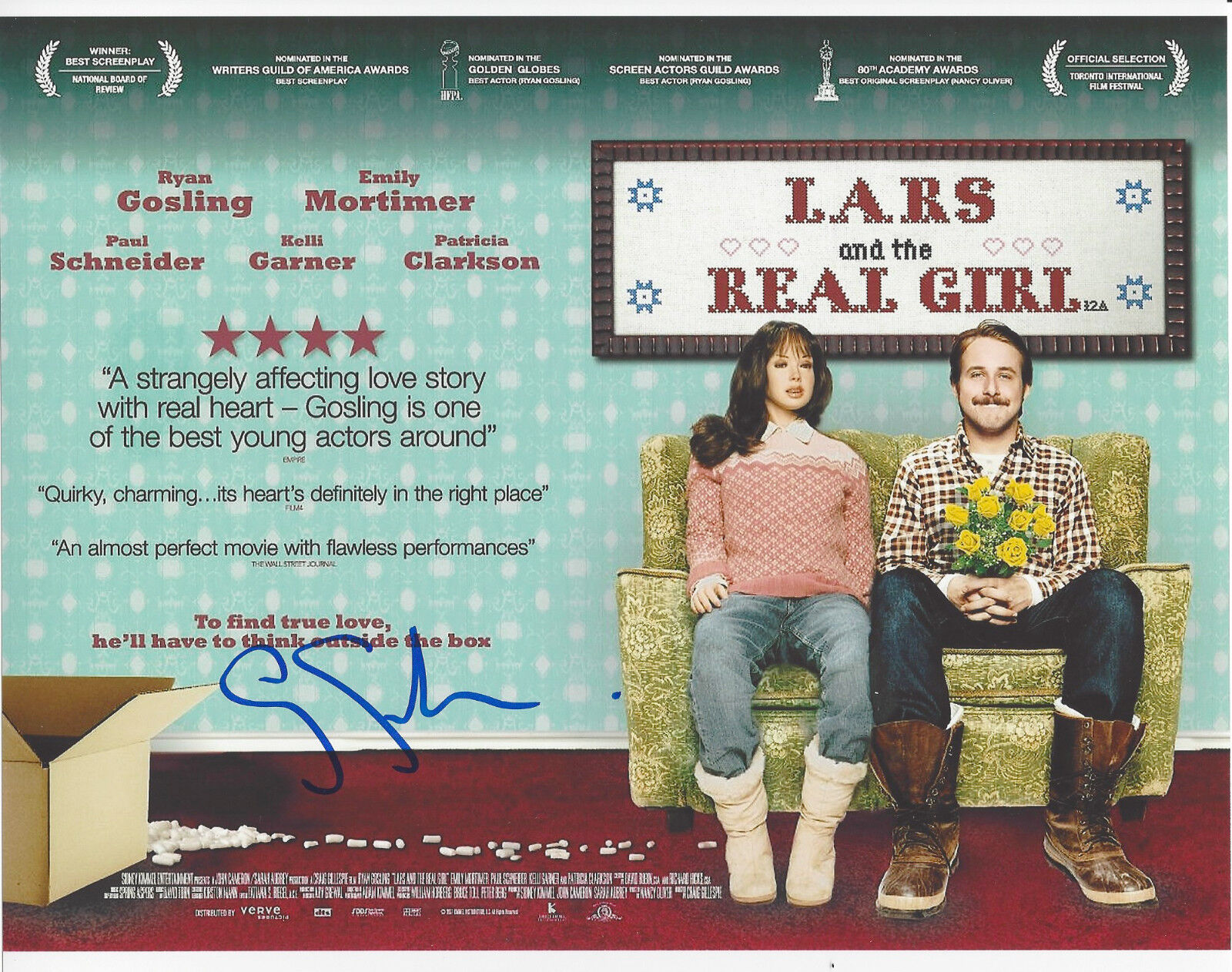 DIRECTOR CRAIG GILLESPIE SIGNED AUTHENTIC LARS AND THE REAL GIRL 8X10 Photo Poster painting COA