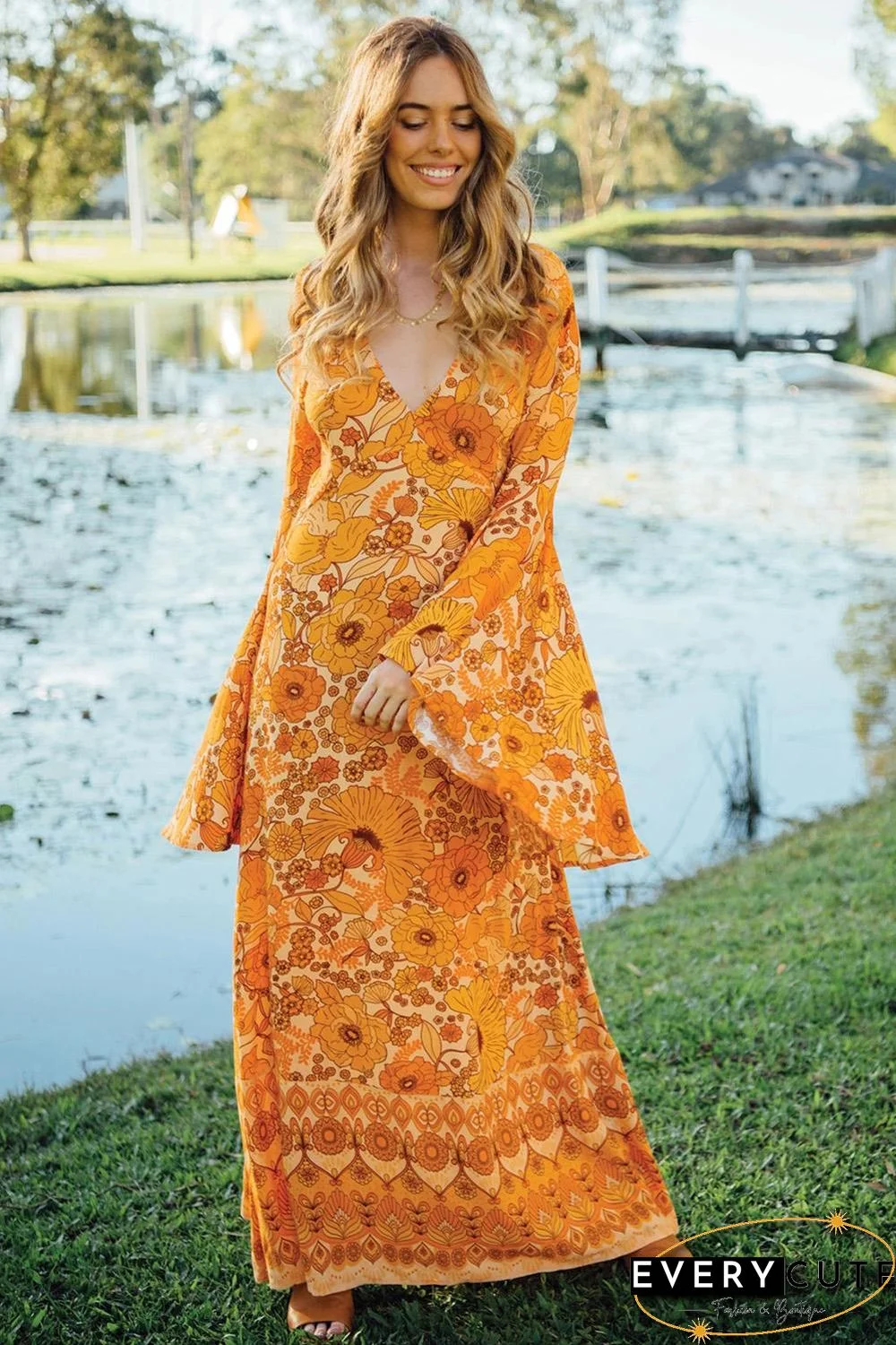 Yellow Majesty Dress