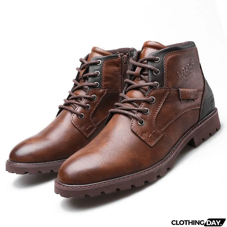 Men's Vintage Plus Size Outdoor Desert Martin Boots