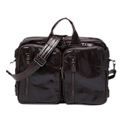 Multi Functional Genuine leather Handbags Men Laptop Briefcases vitadir dxncar