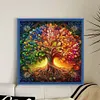 Life Tree-14CT Stamped Cross Stitch 40*40cm/15.75*15.75in