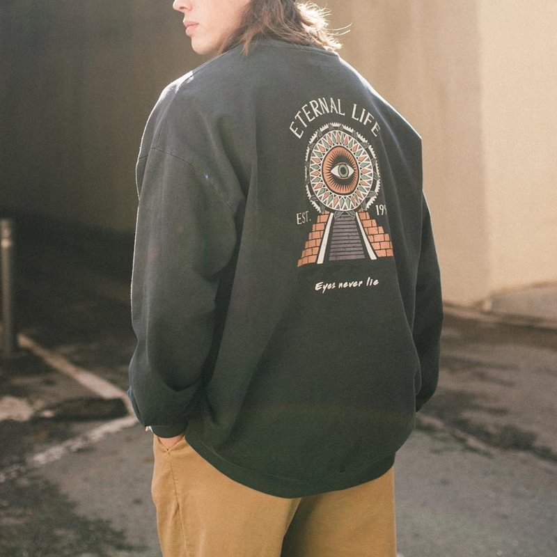 Eyes Never Lie Unisex Crew Sweatshirt