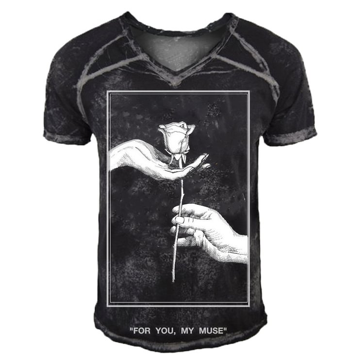 FOR YOU MY MUSE Men's Outdoor Tactical T-shirt