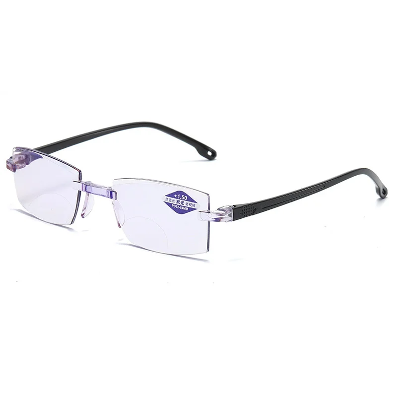 NEW DIAMOND-CUT BIFOCAL PROGRESSIVE & ANTI-BLUE EYEWEAR ULTRALIGHT READING GLASSES