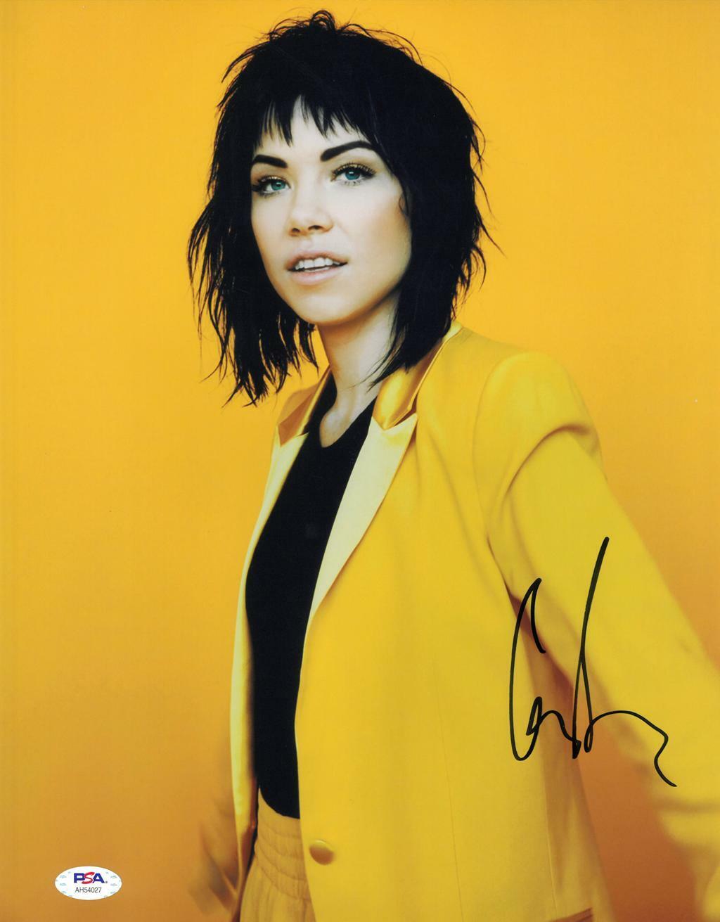 Carly Rae Jepsen Signed Authentic Autographed 11x14 Photo Poster painting PSA/DNA #AH54027