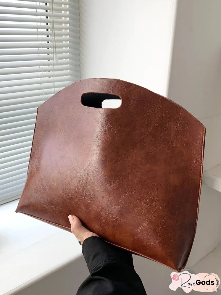 Minimalist Top Handle Bag