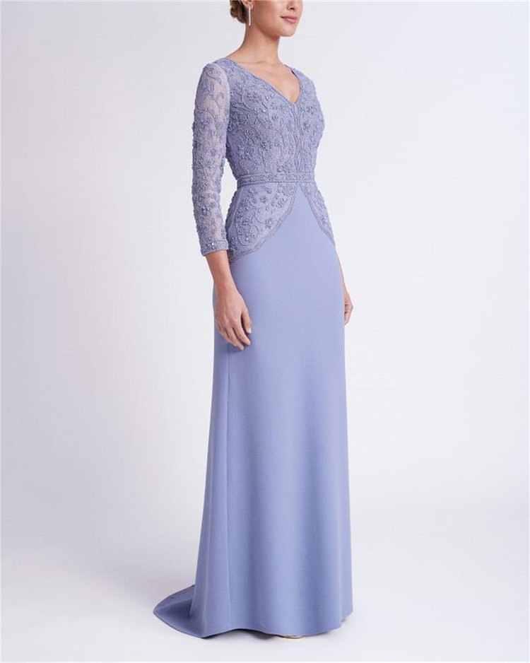 Women's Solid Color Embroidery Dress