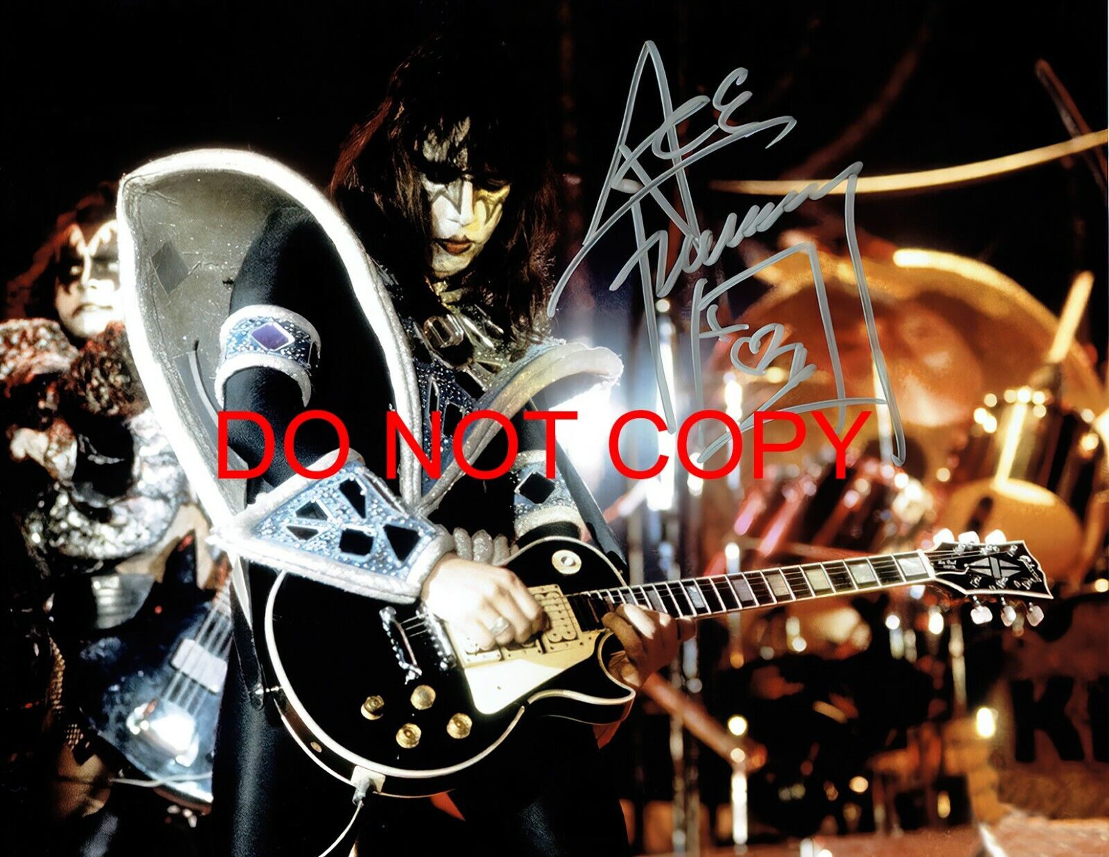 Ace Frehley - Autographed Signed 8x10 Photo Poster painting (Kiss) Reprint