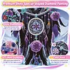 Moonlight Dreamcatcher Wolf Special Shaped 5D DIY Partial Drill Diamond Painting Kits for Adults Beginners Home Decor Diamonds Dots Gem Art Kits Large Size 15.75x27.56inch
