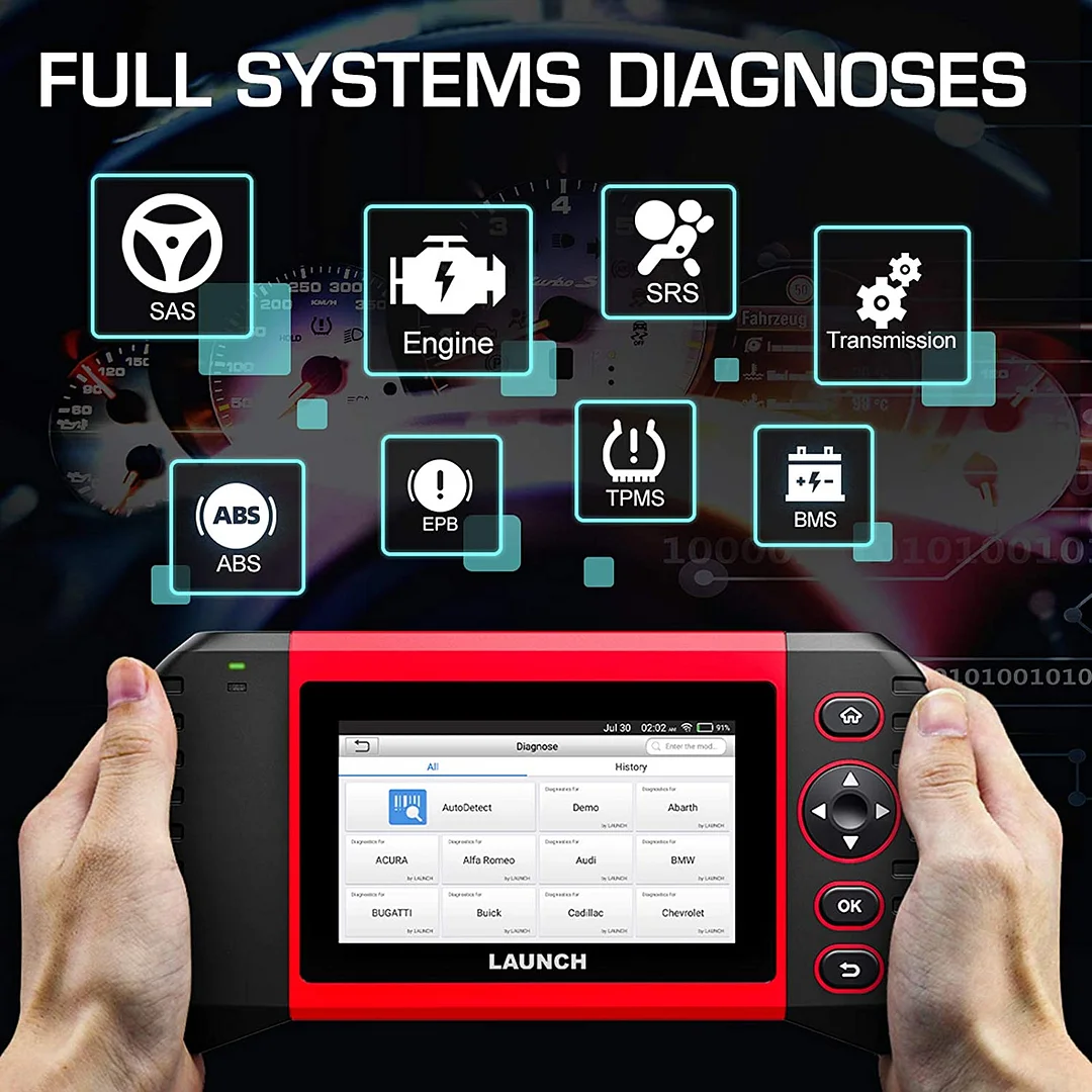 Launch CRP Touch Pro Elite Car Diagnostic Tool Automotive Scanner