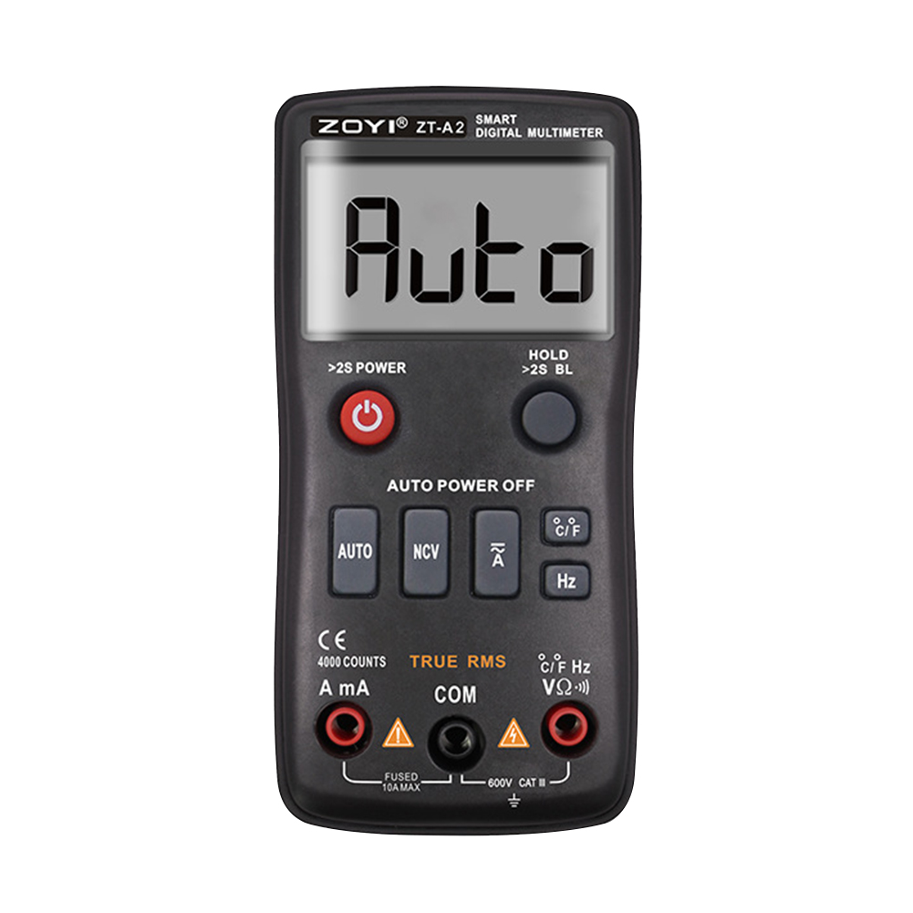 

Voltmeter Ammeter AC DC NCV Tester 4000 Counts Automatic Digital Multimeter, 501 Original
