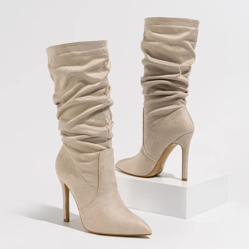 Yyvonne Fine And Stylish Outdoor Comfortable Large-Size Women's Boots