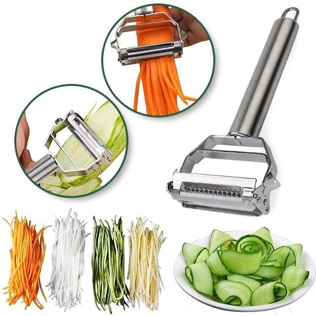 Stainless Steel Multifunctional Peeler(Mother's Day Flash Sale BUY 2 GET 1 FREE)