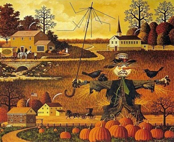 

Halloween Farm – Paint By Numbers - 40*50CM, 501 Original