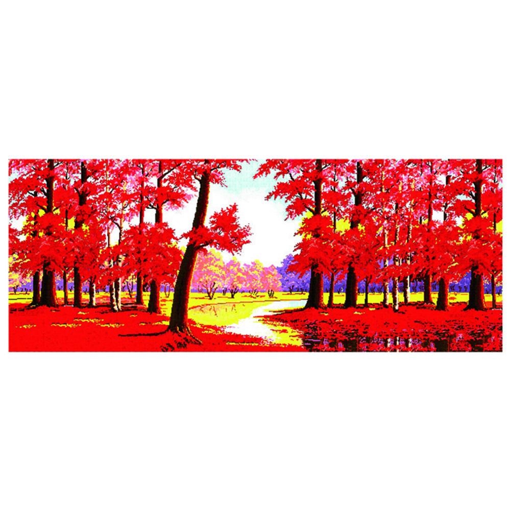 

Opportunity Knocks - 14CT Stamped Cross Stitch - 136*58cm, 501 Original