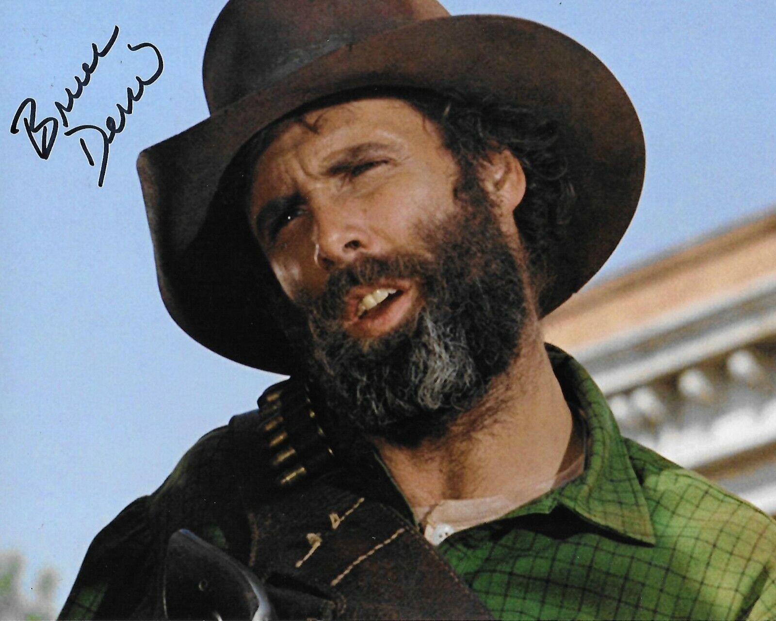 Bruce Dern Support Your... Original Autographed 8X10 Photo Poster painting signed @Hollywoodshow