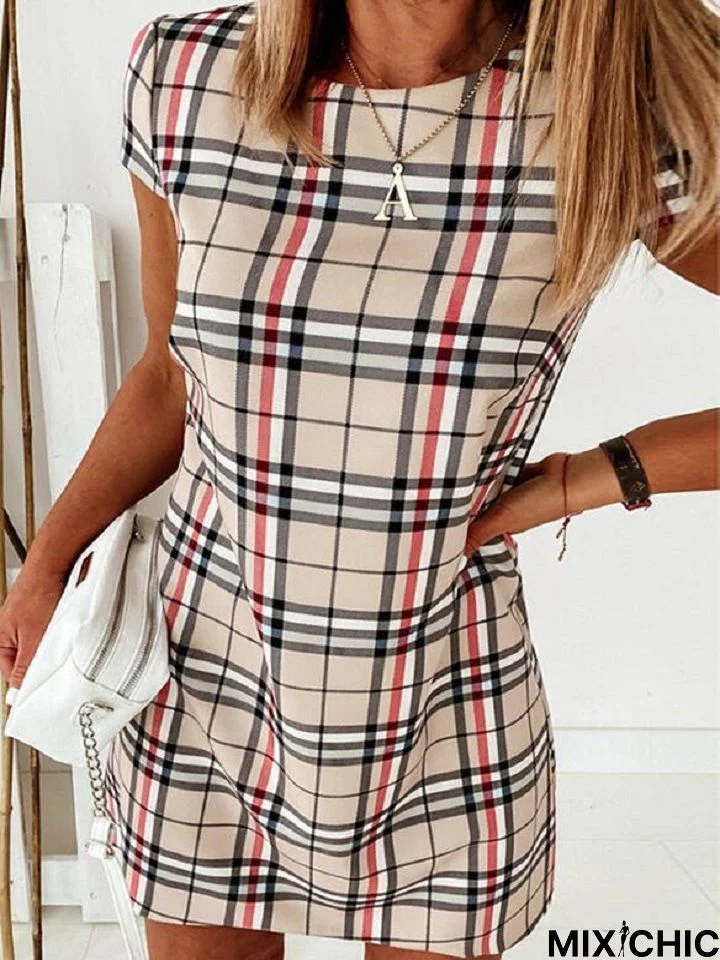 Striped Slim Dress