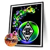Fußball Borussia Mönchengladbach - Rund Diamant Malerei - 30*40CM