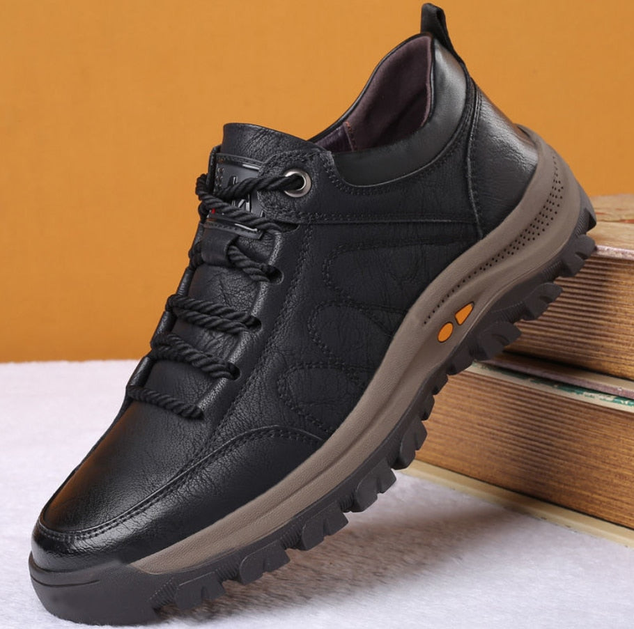 dgy9Autumn Casual Men Leather Shoes Quality Men's Casual Sneakers ...