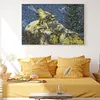 Wolf Howling In Snow-14CT Stamped Cross Stitch 56*42cm/22.05*16.54in tapestrymarket