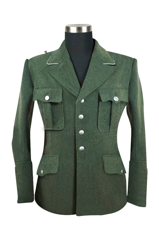   Elite German M1934 Officer Field Grey Wool Tunic German-Uniform