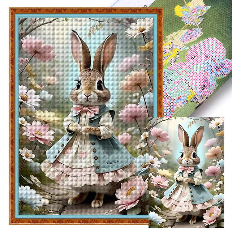 Peter Rabbit - Printed Cross Stitch 11CT