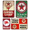 4pcs - Motor Oil - Vintage Metal Signs(12*16Inch)