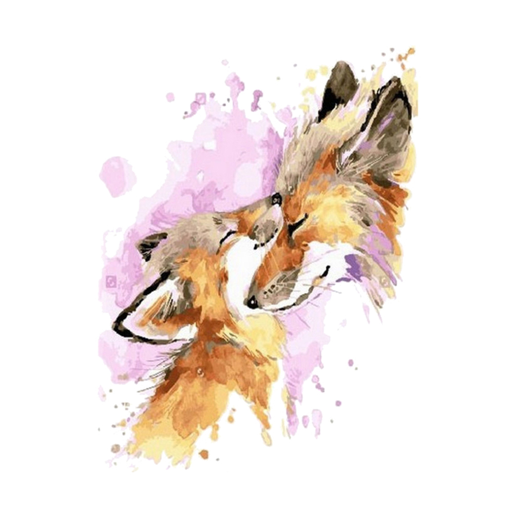 

Fox - 11CT Stamped Cross Stitch - 48*48CM, 501 Original