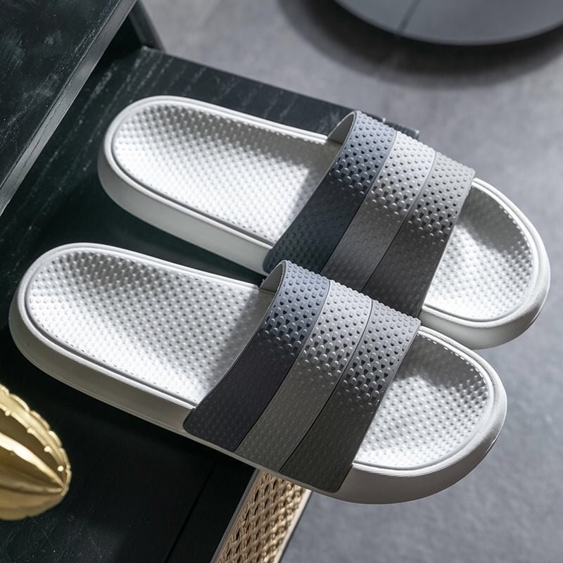 Summer Non-Slip Couple Slippers Soft Family Bottom Indoor Home Bathroom Slides Outdoor Casual Fashion Shoes Wholesale Spot