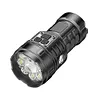 LED Mini Portable Flashlight USB Rechargeable Power Display Emergency Work Light