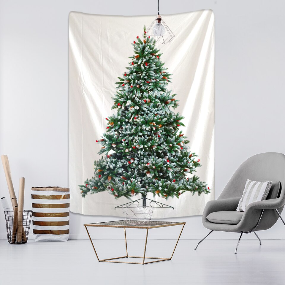 

Wall Tapestry - New Year Christmas Tree-150*130cm, 501 Original