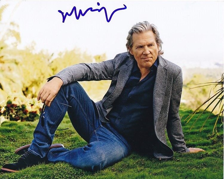 JEFF BRIDGES signed autographed Photo Poster painting