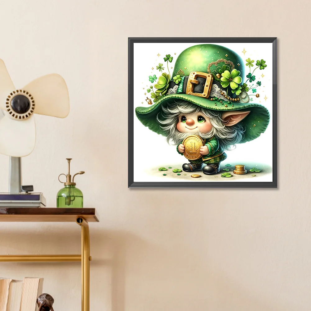 Full Round Diamond Painting 30*30cm - St. Patrick'S Day