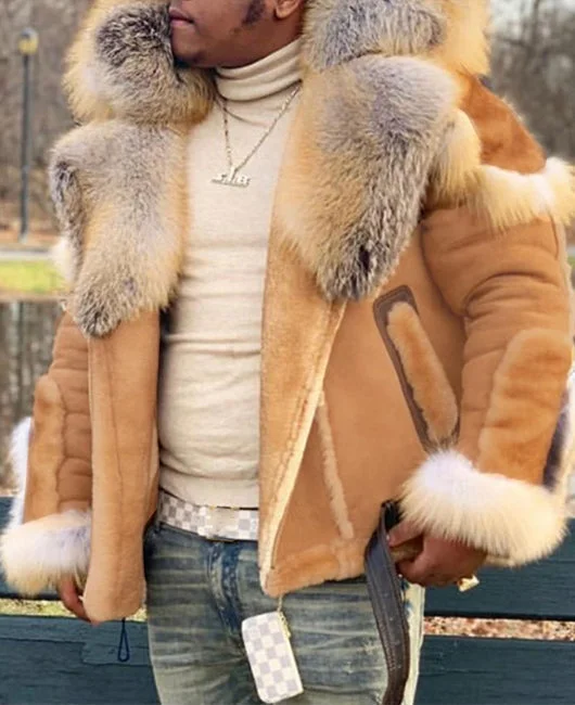 Fuzzy Collar Thermal Winter Jacket Okaywear