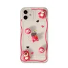 3D Cute Bear Transparent iPhone 7-13 Cases