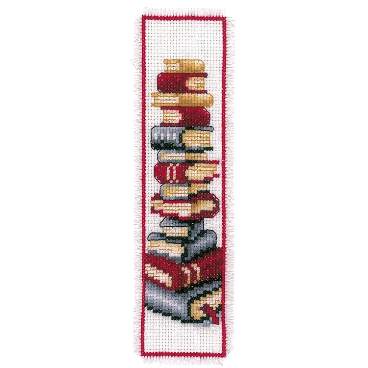 Cross Stitch Bookmark Cotton Thread 14CT Counted DIY Literature Art XJL012 gbfke