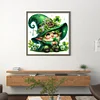 Four-Leaf Clover Spirit-11CT Stamped Cross Stitch 45*45cm