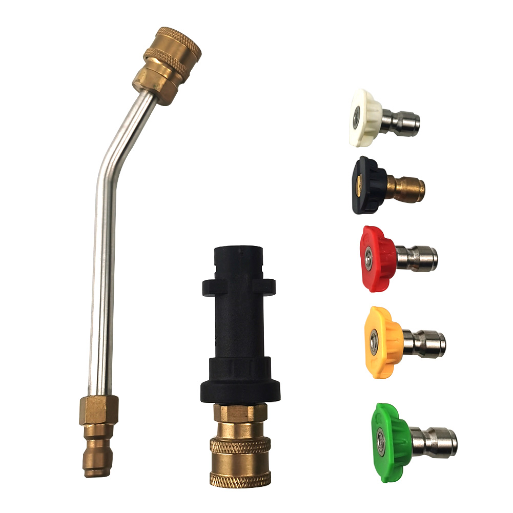

Pressure Washer Gun Adapter + Extension Wand + 5 Tips for Karcher K2-K7, 501 Original