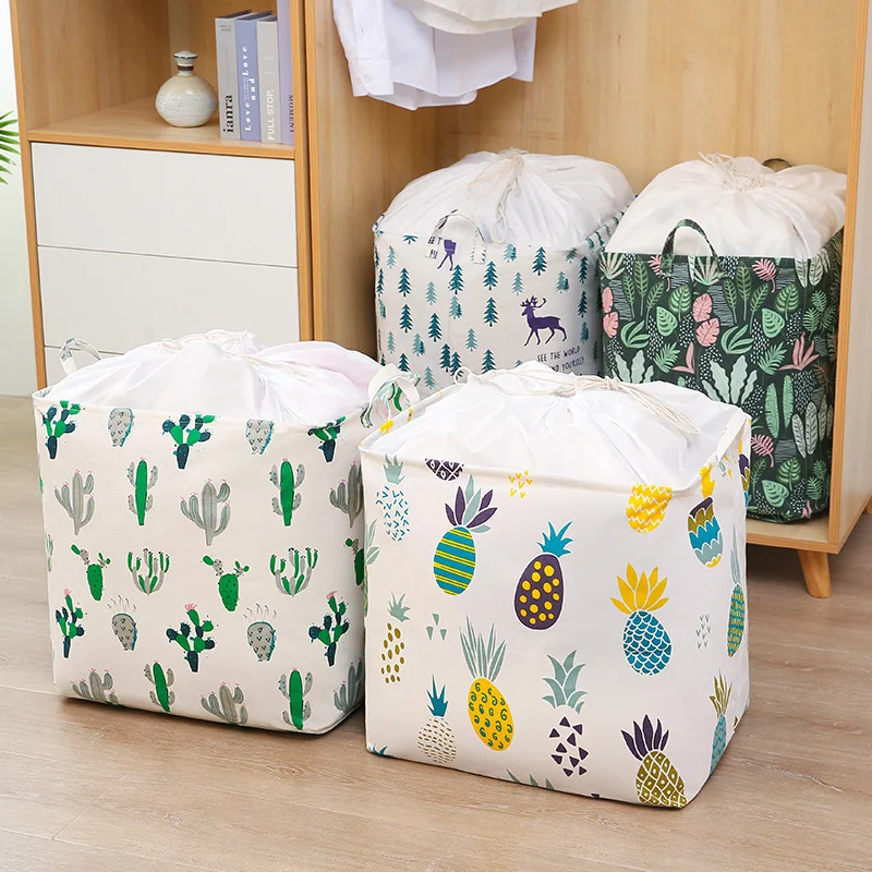 Seasonal Sale-Large Capacity Waterproof Clothes Container with Easy Carry