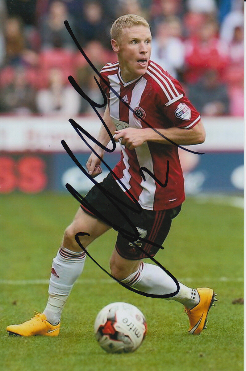 SHEFFIELD UNITED HAND SIGNED CRAIG ALCOCK 6X4 Photo Poster painting 1.